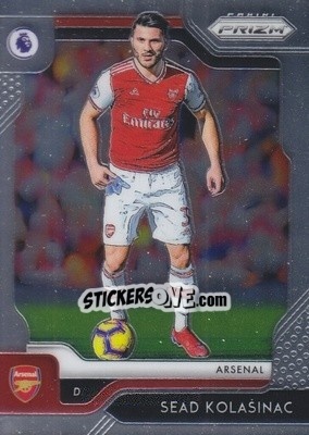Sticker Sead Kolasinac - English Premier League 2019-2020. Prizm n. 126 - Panini