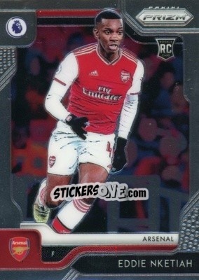 Sticker Eddie Nketiah - English Premier League 2019-2020. Prizm n. 132 - Panini