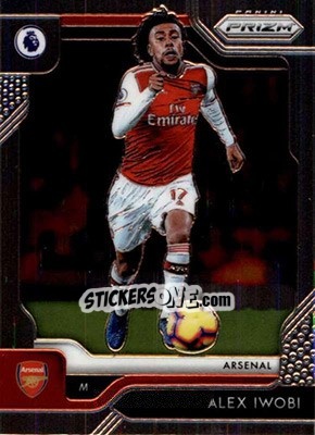 Cromo Alex Iwobi - English Premier League 2019-2020. Prizm - Panini