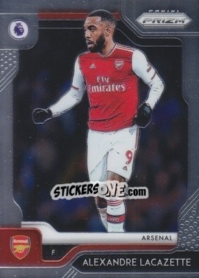 Figurina Alexandre Lacazette - English Premier League 2019-2020. Prizm - Panini