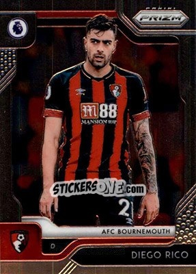 Sticker Diego Rico - English Premier League 2019-2020. Prizm n. 140 - Panini