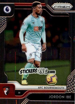 Figurina Jordon Ibe - English Premier League 2019-2020. Prizm - Panini