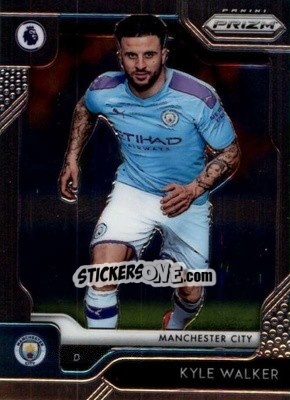 Sticker Kyle Walker - English Premier League 2019-2020. Prizm n. 151 - Panini