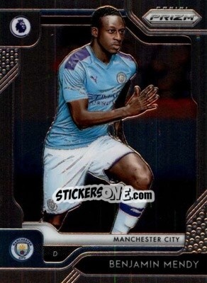 Sticker Benjamin Mendy - English Premier League 2019-2020. Prizm n. 154 - Panini
