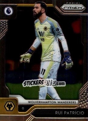 Sticker Rui Patricio - English Premier League 2019-2020. Prizm n. 168 - Panini