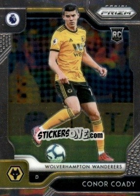 Sticker Conor Coady - English Premier League 2019-2020. Prizm n. 169 - Panini