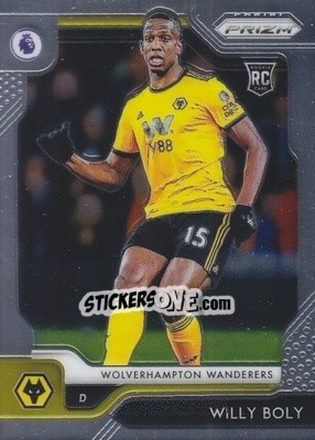 Sticker Willy Boly - English Premier League 2019-2020. Prizm n. 172 - Panini