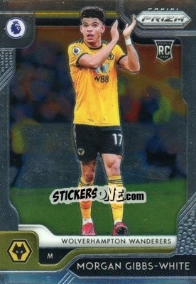 Sticker Morgan Gibbs-White - English Premier League 2019-2020. Prizm n. 177 - Panini