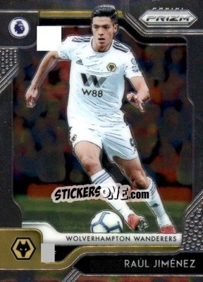 Sticker Raul Jimenez - English Premier League 2019-2020. Prizm n. 181 - Panini