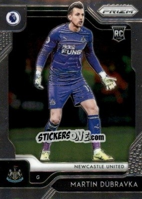 Sticker Martin Dubravka - English Premier League 2019-2020. Prizm n. 201 - Panini