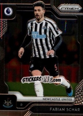 Sticker Fabian Schar - English Premier League 2019-2020. Prizm n. 202 - Panini