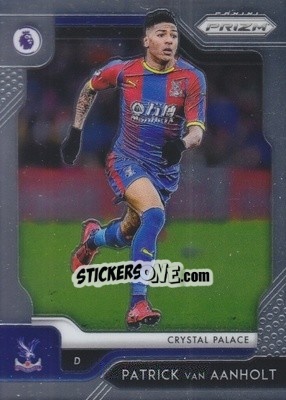 Cromo Patrick van Aanholt - English Premier League 2019-2020. Prizm - Panini