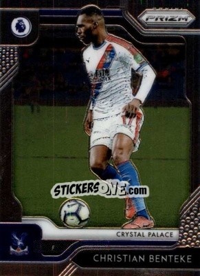 Sticker Christian Benteke - English Premier League 2019-2020. Prizm - Panini