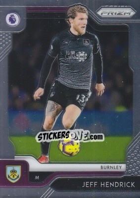 Sticker Jeff Hendrick - English Premier League 2019-2020. Prizm - Panini