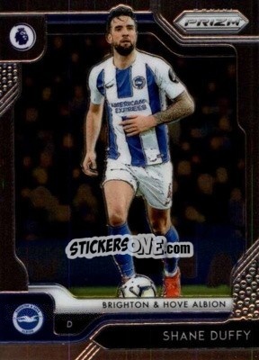 Sticker Shane Duffy - English Premier League 2019-2020. Prizm n. 255 - Panini