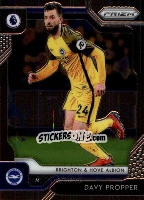 Sticker Davy Propper - English Premier League 2019-2020. Prizm n. 257 - Panini