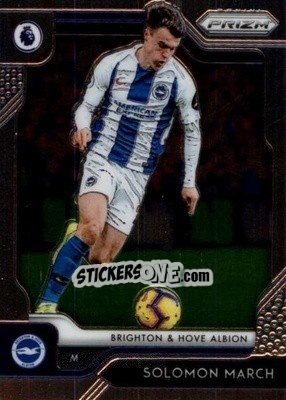 Sticker Solomon March - English Premier League 2019-2020. Prizm - Panini