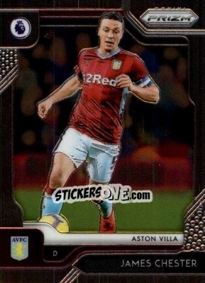 Sticker James Chester - English Premier League 2019-2020. Prizm - Panini