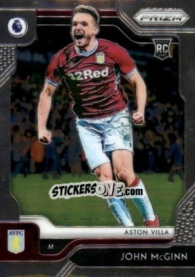 Sticker John McGinn - English Premier League 2019-2020. Prizm - Panini