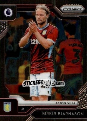 Sticker Birkir Bjarnason - English Premier League 2019-2020. Prizm n. 275 - Panini