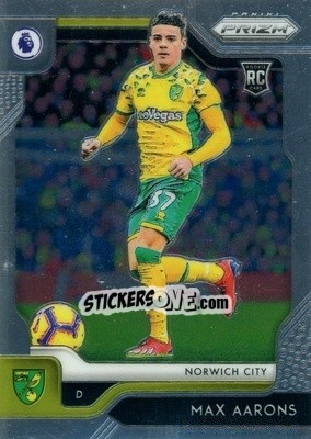 Sticker Max Aarons - English Premier League 2019-2020. Prizm - Panini