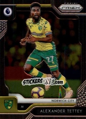 Sticker Alexander Tettey - English Premier League 2019-2020. Prizm n. 286 - Panini