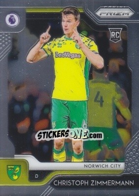 Figurina Christoph Zimmermann - English Premier League 2019-2020. Prizm - Panini