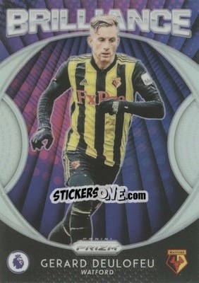 Sticker Gerard Deulofeu - English Premier League 2019-2020. Prizm n. b4 - Panini