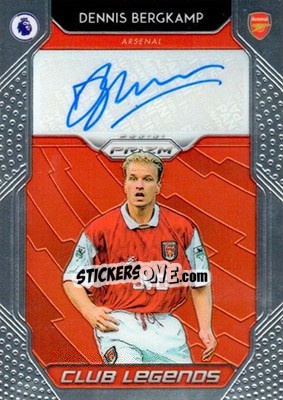 Cromo Dennis Bergkamp - English Premier League 2019-2020. Prizm - Panini