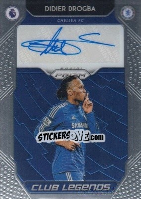 Sticker Didier Drogba - English Premier League 2019-2020. Prizm - Panini