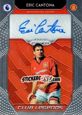Sticker Eric Cantona - English Premier League 2019-2020. Prizm n. cls5 - Panini