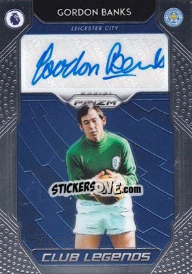 Sticker Gordon Banks - English Premier League 2019-2020. Prizm n. cls9 - Panini