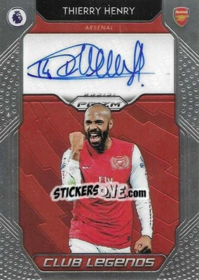 Sticker Thierry Henry - English Premier League 2019-2020. Prizm n. cls18 - Panini