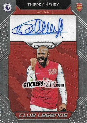 Sticker Thierry Henry - English Premier League 2019-2020. Prizm - Panini