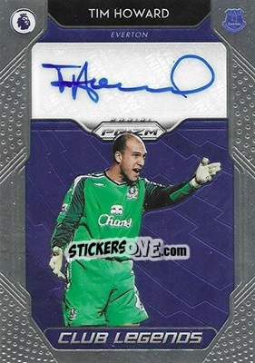 Sticker Tim Howard - English Premier League 2019-2020. Prizm n. cls19 - Panini