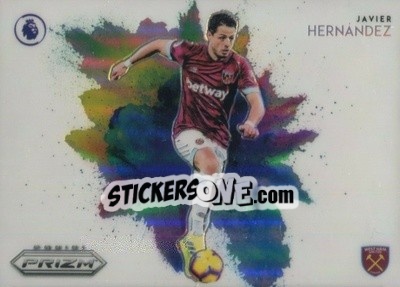Sticker Javier Hernandez - English Premier League 2019-2020. Prizm n. cb18 - Panini