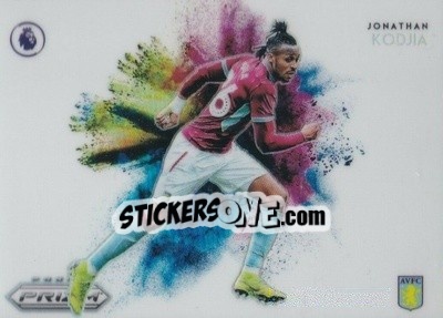 Figurina Jonathan Kodjia - English Premier League 2019-2020. Prizm - Panini