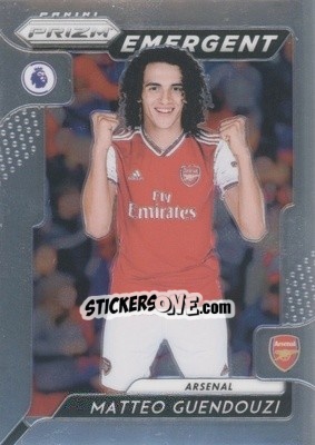 Sticker Matteo Guendouzi - English Premier League 2019-2020. Prizm n. e6 - Panini