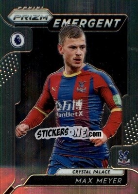 Sticker Max Meyer - English Premier League 2019-2020. Prizm n. e14 - Panini