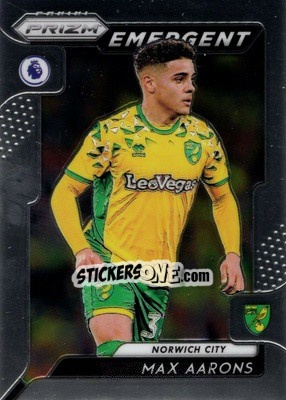 Sticker Max Aarons - English Premier League 2019-2020. Prizm n. e19 - Panini