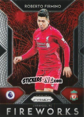 Sticker Roberto Firmino - English Premier League 2019-2020. Prizm n. f12 - Panini