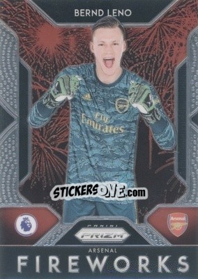 Sticker Bernd Leno - English Premier League 2019-2020. Prizm n. f13 - Panini