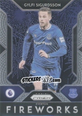 Sticker Gylfi Sigurdsson - English Premier League 2019-2020. Prizm n. f14 - Panini