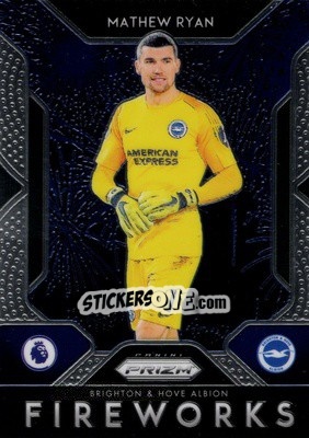 Figurina Mathew Ryan - English Premier League 2019-2020. Prizm - Panini