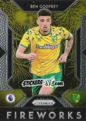 Sticker Ben Godfrey - English Premier League 2019-2020. Prizm n. f24 - Panini