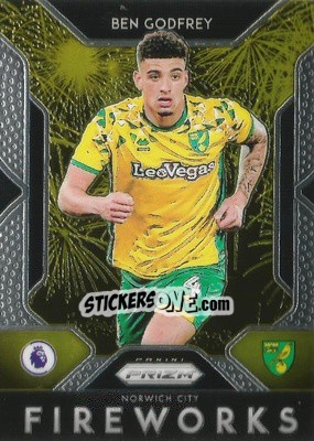 Cromo Ben Godfrey - English Premier League 2019-2020. Prizm - Panini