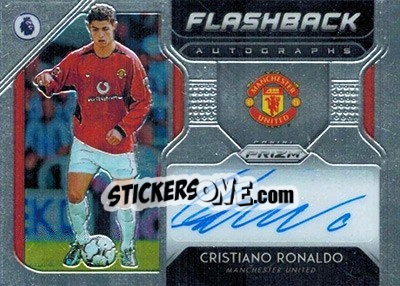 Sticker Cristiano Ronaldo - English Premier League 2019-2020. Prizm n. fba4 - Panini