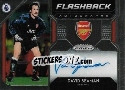 Sticker David Seaman - English Premier League 2019-2020. Prizm - Panini