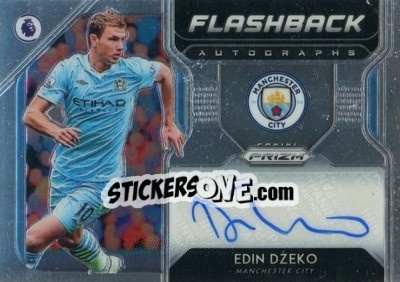 Sticker Edin Dzeko - English Premier League 2019-2020. Prizm n. fba6 - Panini