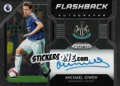 Sticker Michael Owen - English Premier League 2019-2020. Prizm n. fba14 - Panini